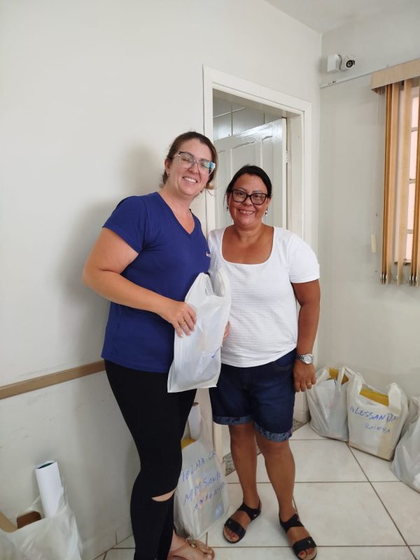 Entrega do material escolar - 2025