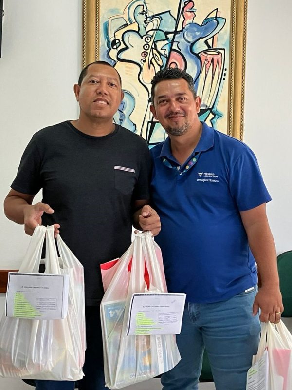 Entrega do material escolar - 2025